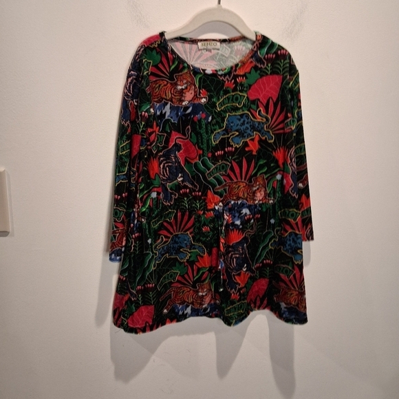 Kenzo Other - Kenzo Kids Size 6yr Jungle Big Cat Print Dress